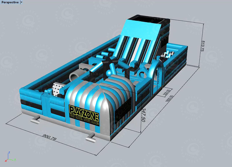 Commercial Inflatable Theme Parks for Rental Businesses